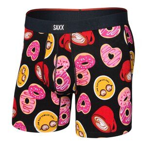 Saxx Underwear Vibe Xtra Soft Comfort Boxer Brief 6" Small